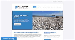 Desktop Screenshot of milfordinsuranceagency.com